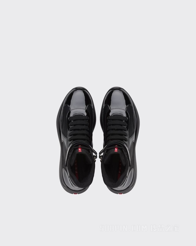 Prada America&#39;s Cup 高帮运动鞋