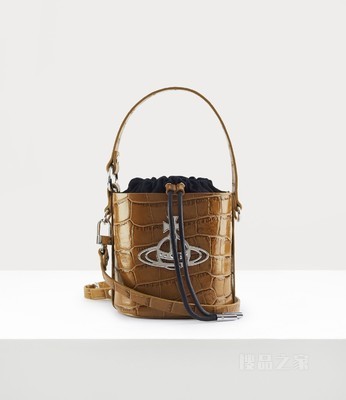 Daisy Small Drawstring Bucket