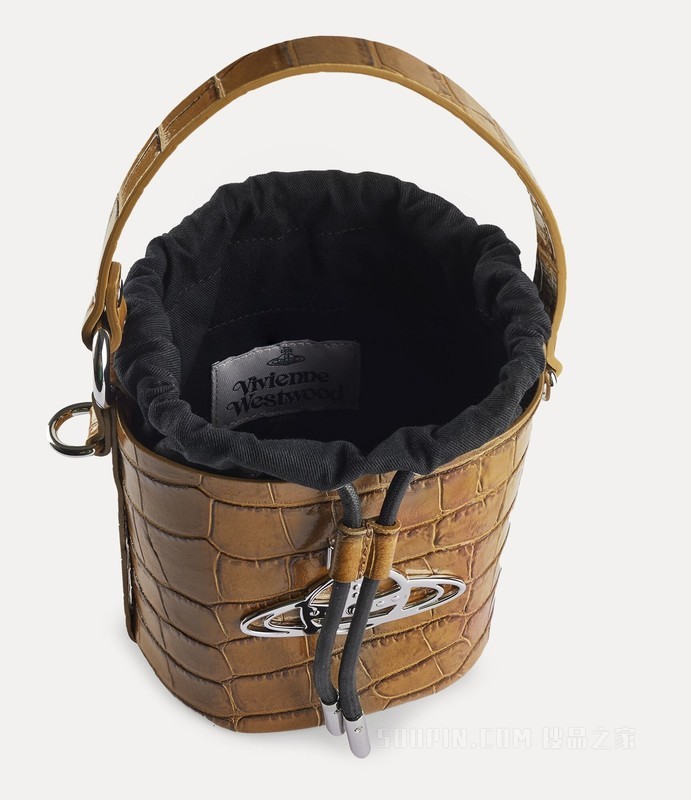 Daisy Small Drawstring Bucket