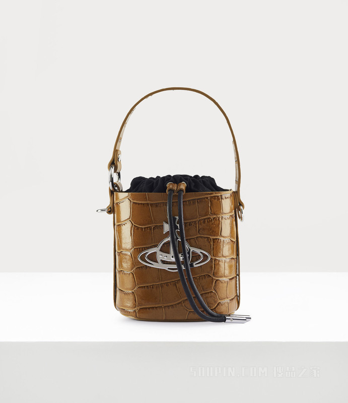 Daisy Small Drawstring Bucket