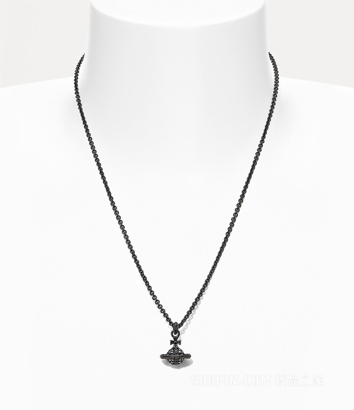 Man. Mayfair Small Orb Pendant Necklace
