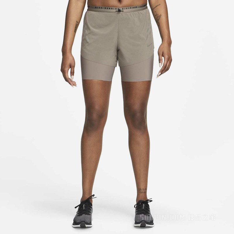 Nike Dri-FIT Run Division 2-In-1 女子跑步短裤