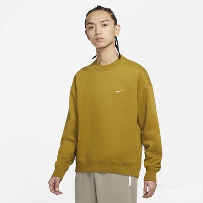 NikeLab 男子起绒圆领上衣