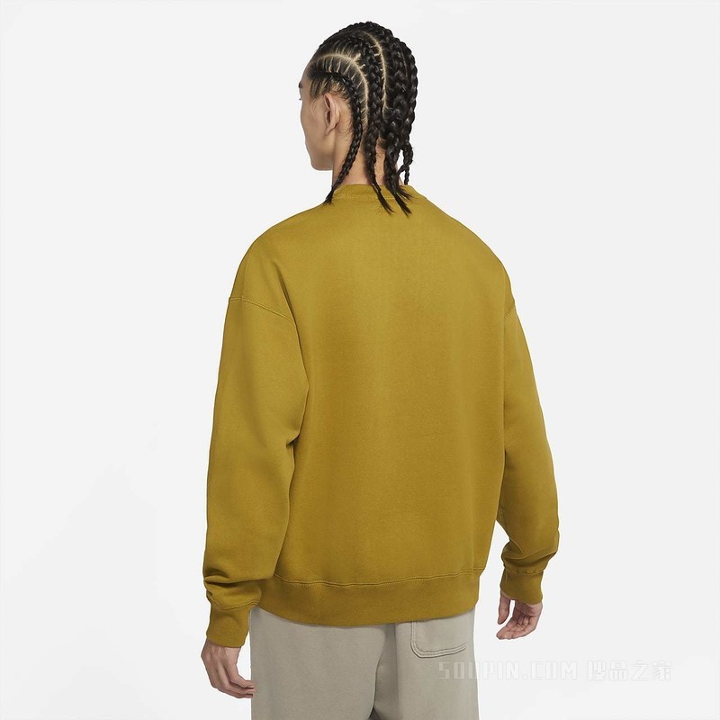 NikeLab 男子起绒圆领上衣