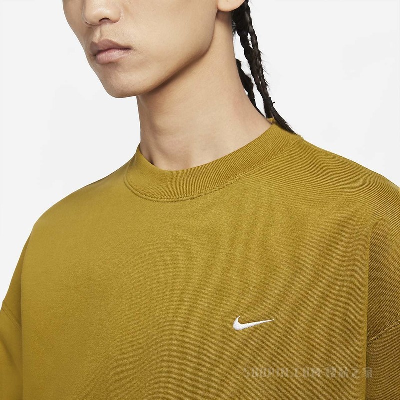 NikeLab 男子起绒圆领上衣