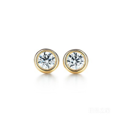 Elsa Peretti® 系列 Diamonds by the Yard™ 18K 黄金耳环