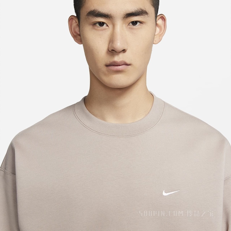 NikeLab 男子起绒圆领上衣