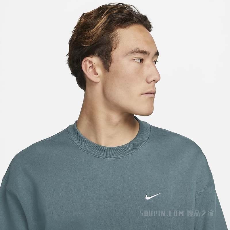 NikeLab 男子起绒圆领上衣
