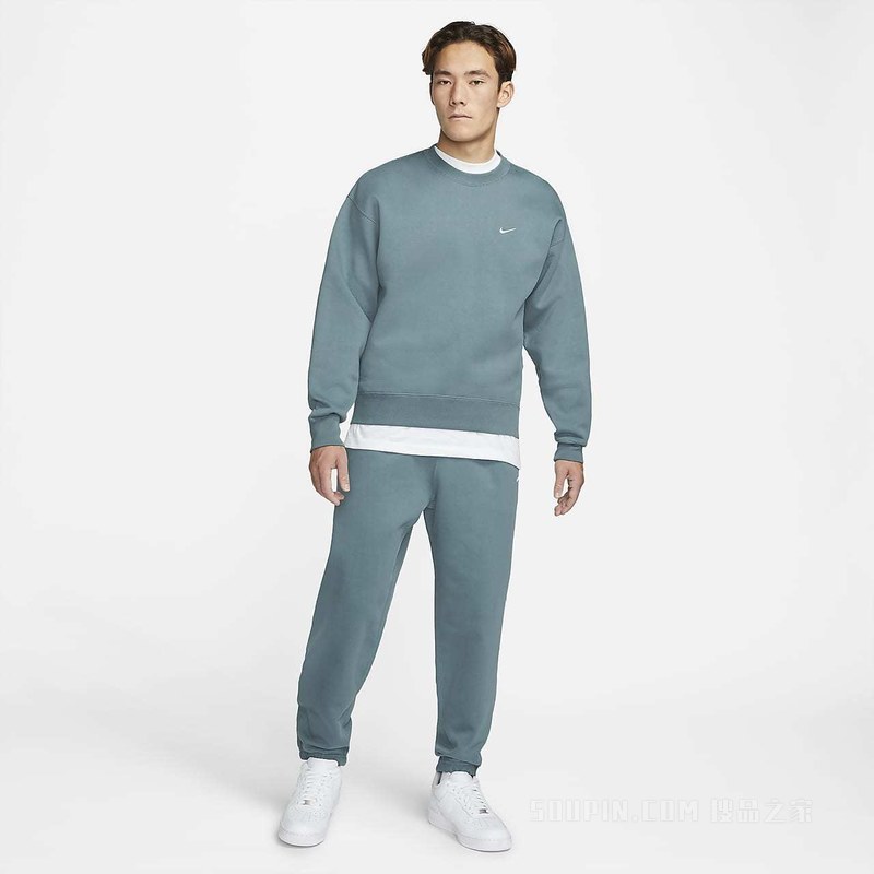 NikeLab 男子起绒圆领上衣