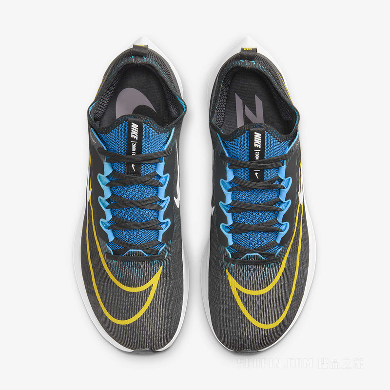 Nike Zoom Fly 4 男子全掌碳板竞速跑步鞋