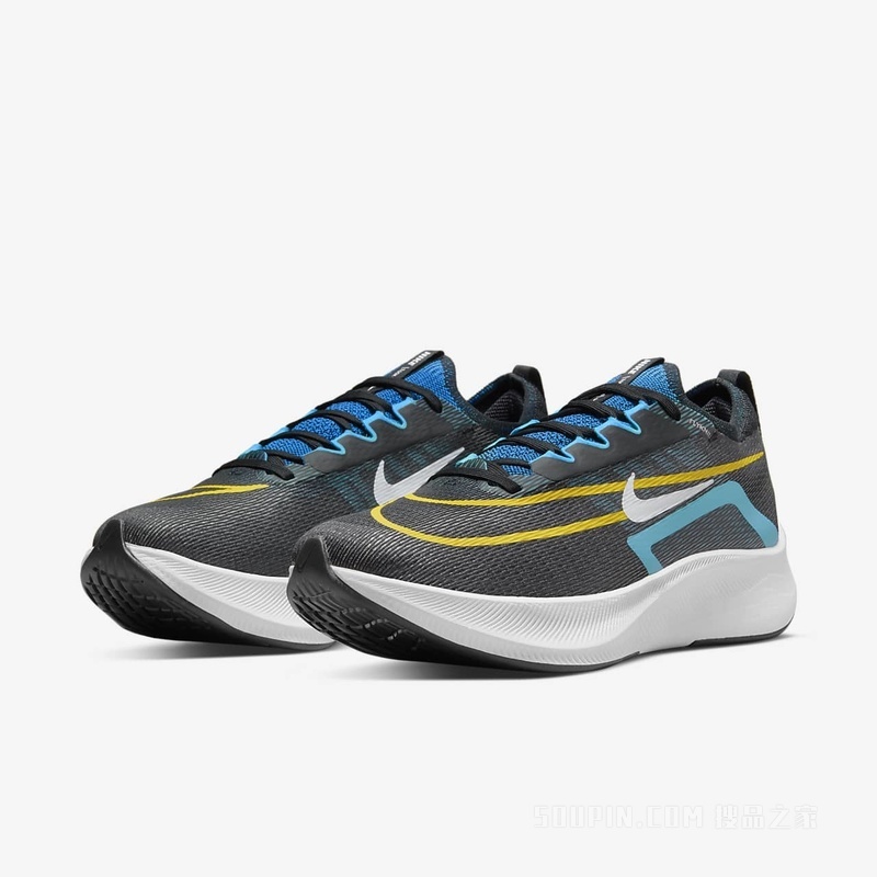 Nike Zoom Fly 4 男子全掌碳板竞速跑步鞋