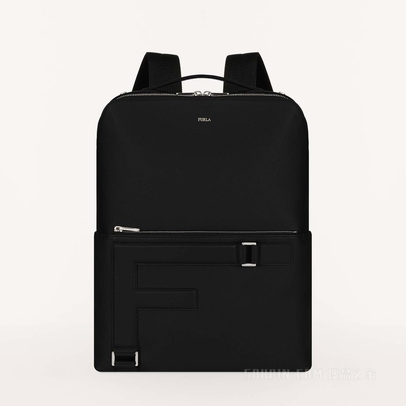 中号双肩包 Nero (Black) Furla Man Febo
