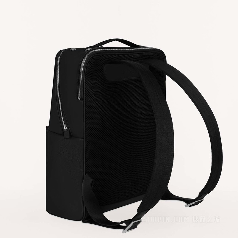中号双肩包 Nero (Black) Furla Man Febo