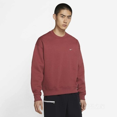 NikeLab 男子起绒圆领上衣