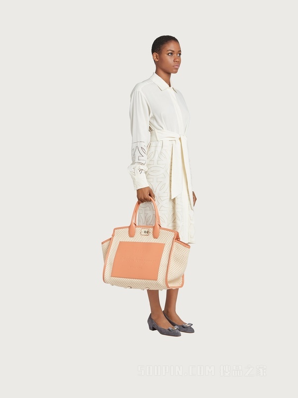 FERRAGAMO STUDIO BOX手袋（超大号）