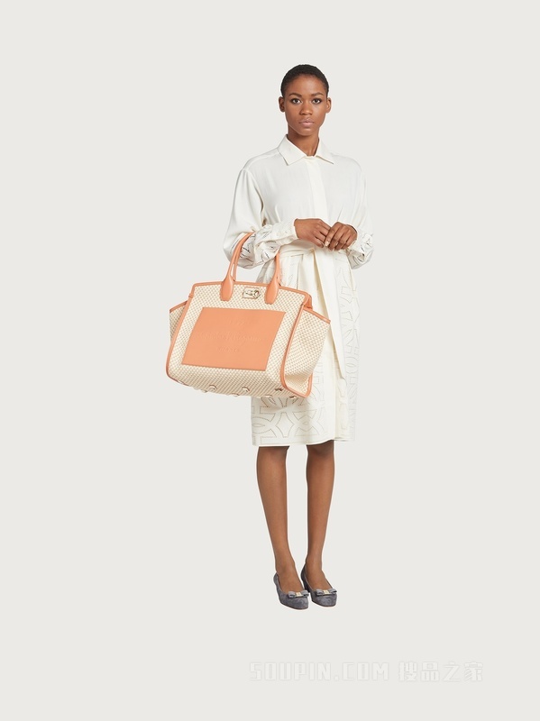 FERRAGAMO STUDIO BOX手袋（超大号）