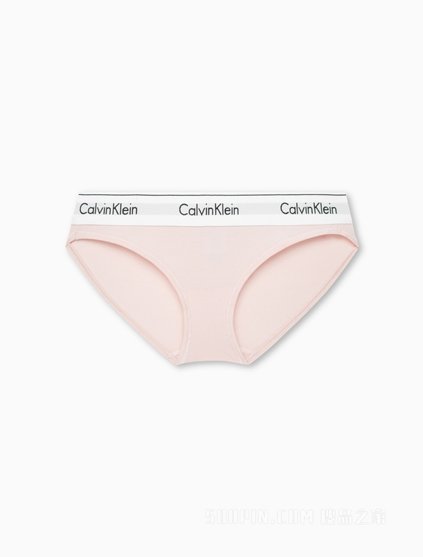 【摩登引力带】Calvin Klein 22春夏女士循环LOGO透气比基尼内裤F3787AD