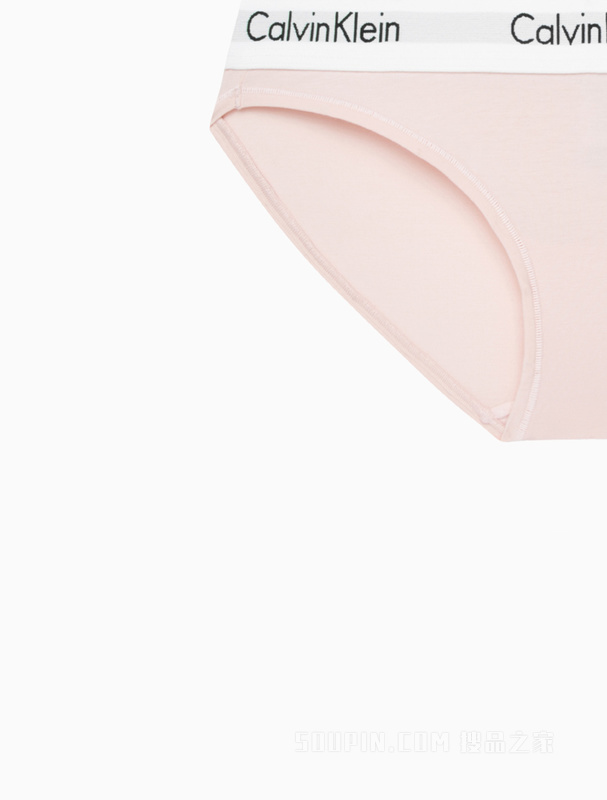 【摩登引力带】Calvin Klein 22春夏女士循环LOGO透气比基尼内裤F3787AD