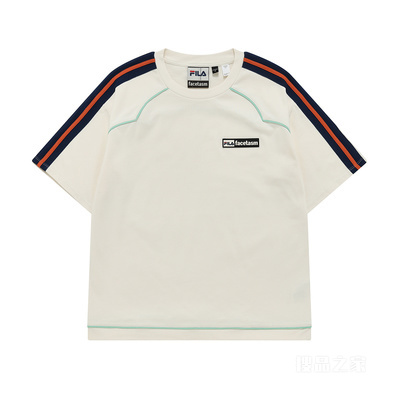 FILA X FACETASM联名女子针织短袖衫