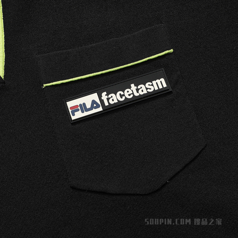 FILA X FACETASM联名女子针织短袖POLO衫