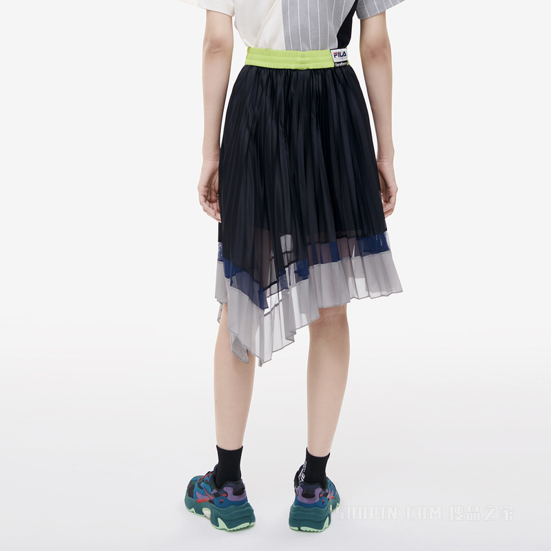 FILA X FACETASM联名女子针织裙