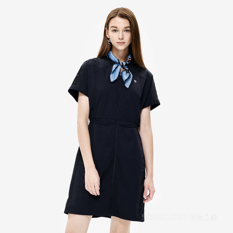 女子时尚休闲梭织连衣裙