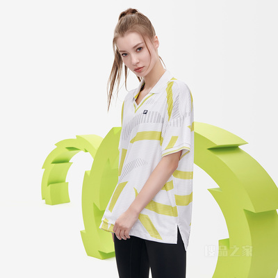 FILA 大满贯 温布利菁英套装女子透气网球POLO