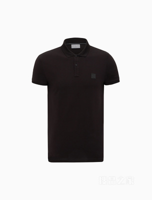 Calvin Klein 22初秋男士休闲LOGO标牌纯棉透气翻领短袖POLO衫J321527