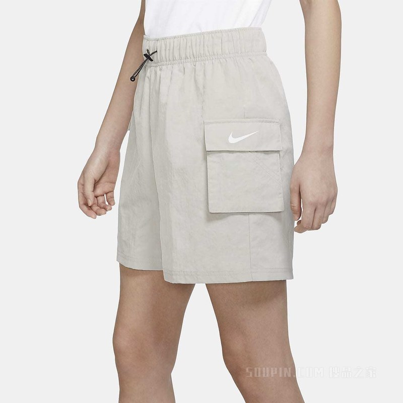 Nike Sportswear Essential 女子梭织高腰短裤