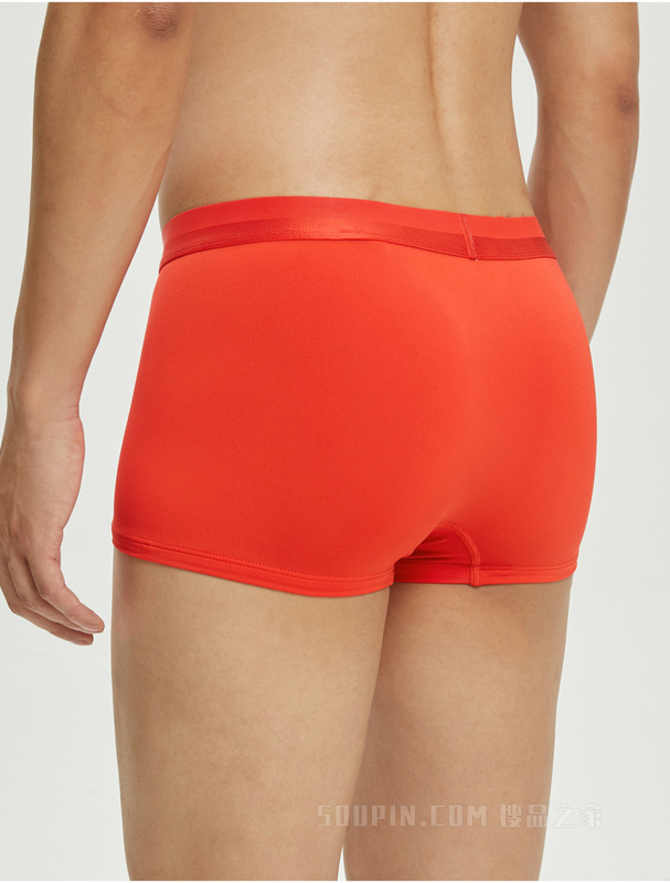 Calvin Klein 22春夏男士时尚醒目提花LOGO低腰轻薄透气平角内裤NB2974