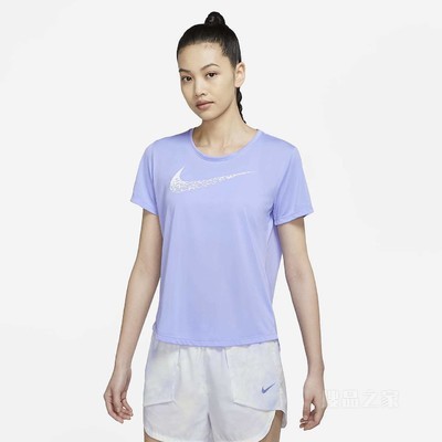 Nike Swoosh Run 女子短袖跑步上衣