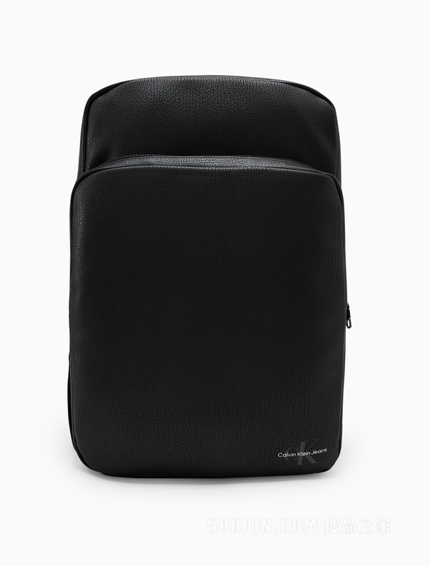 Calvin Klein 22初秋新款男士商务休闲立体方形压印LOGO双肩包HH3222