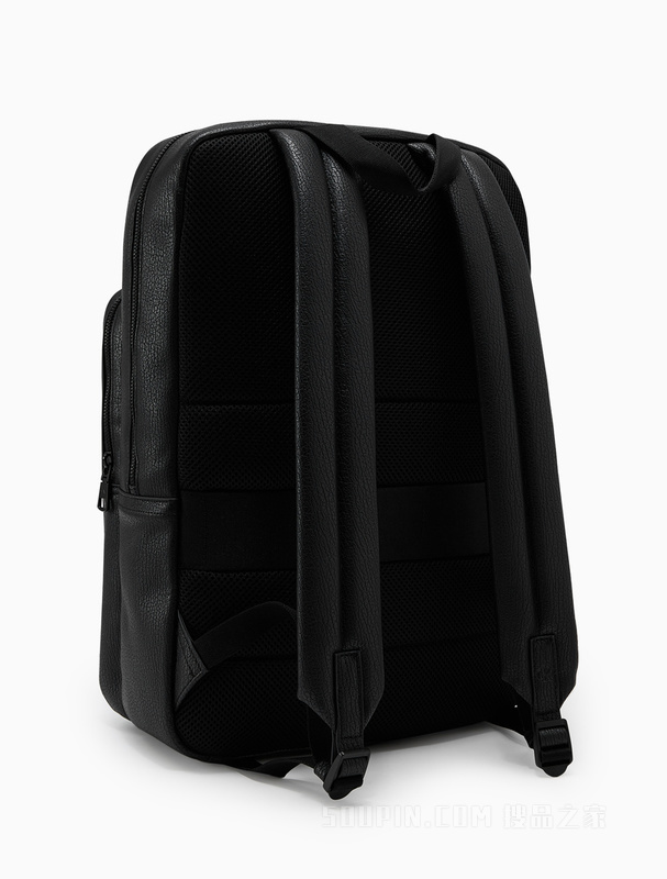 Calvin Klein 22初秋新款男士商务休闲立体方形压印LOGO双肩包HH3222