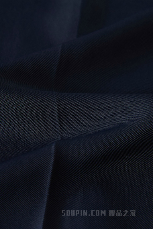 金属扣装饰直筒裤