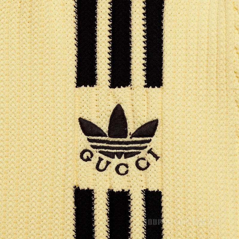 adidas x Gucci联名系列针织衫 黄色