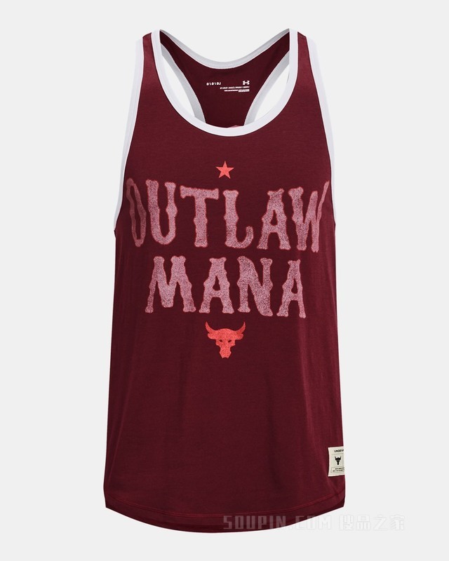 男士Project Rock强森Outlaw背心