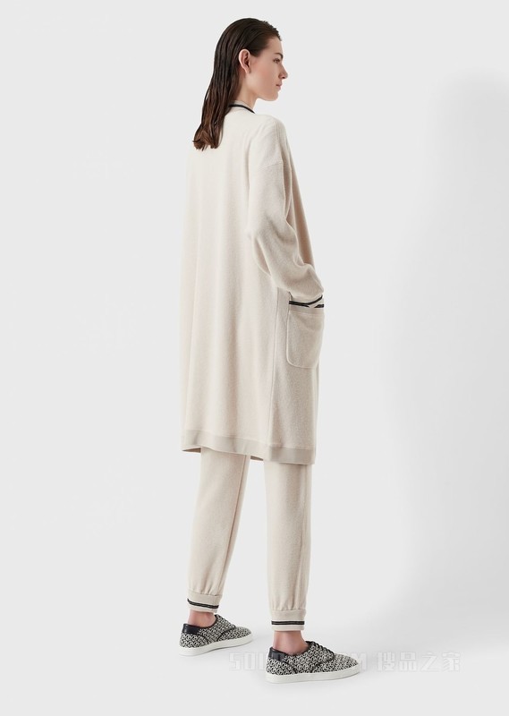 Capsule Travel 长款羊绒羊毛大衣 | Giorgio Armani