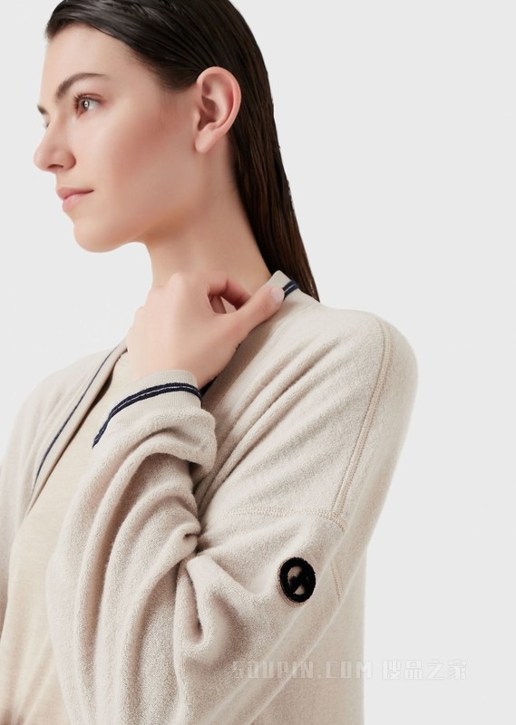 Capsule Travel 长款羊绒羊毛大衣 | Giorgio Armani