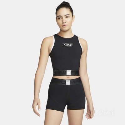 Nike Pro Dri-FIT 女子印花短款训练背心