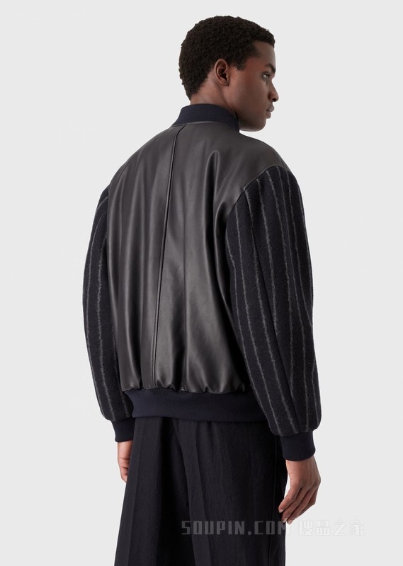 时尚拼接设计夹克 | Giorgio Armani
