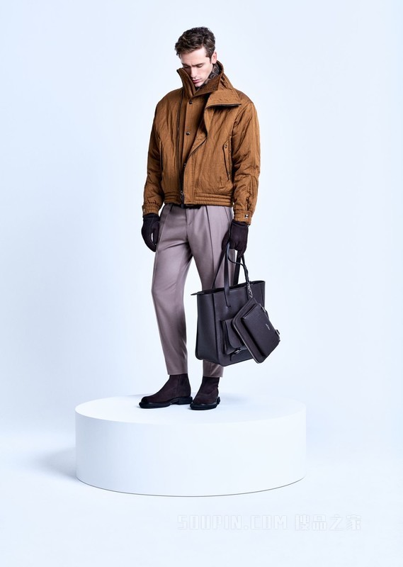 绵羊毛西裤 | Giorgio Armani