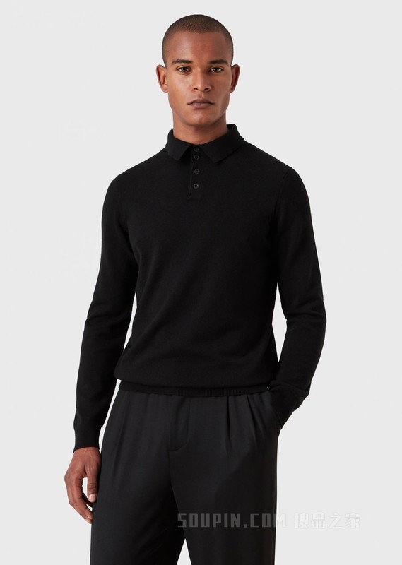 长袖经典 POLO 衫 | Giorgio Armani