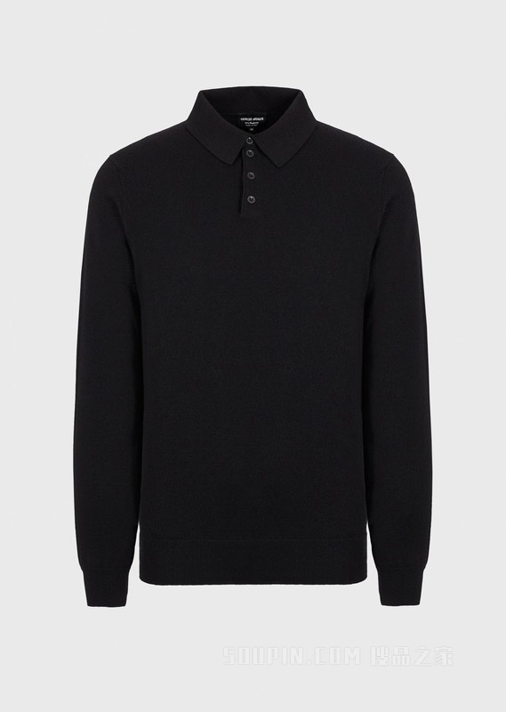 长袖经典 POLO 衫 | Giorgio Armani
