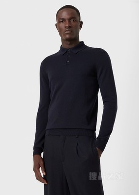 长袖经典 POLO 衫 | Giorgio Armani