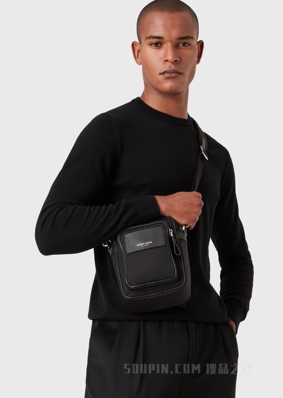简约圆领毛线衫 | Giorgio Armani