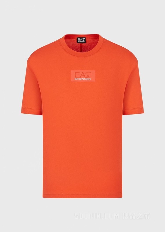 品牌LOGO棉质T恤 | EA7