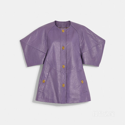 BONNIE CASHIN袖子大衣 紫色