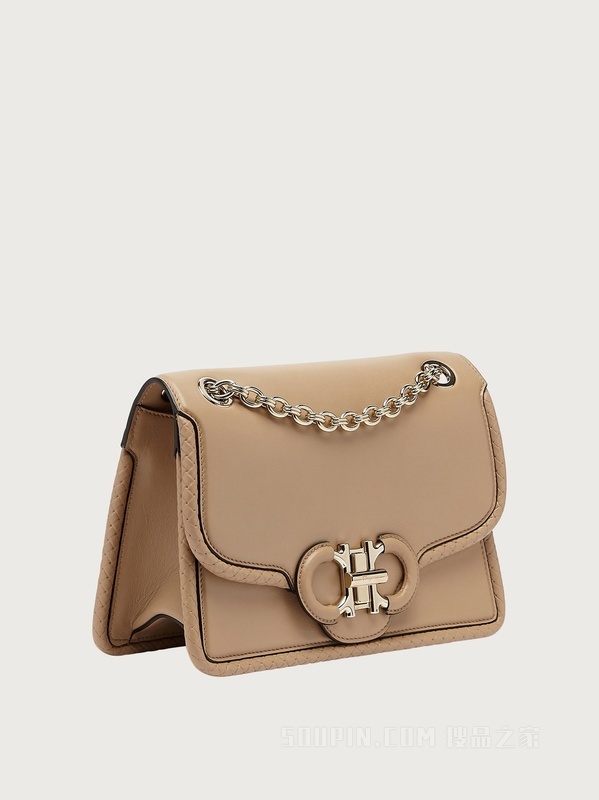 GANCINI正面翻盖包