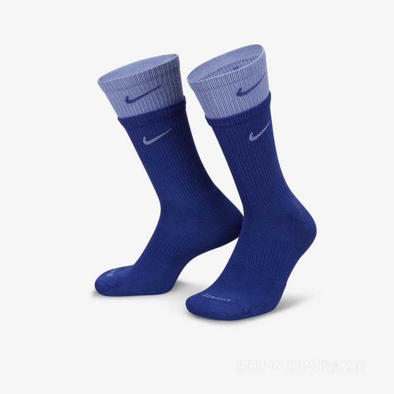 Nike Everyday Plus Cushioned 训练运动袜（1 双）
