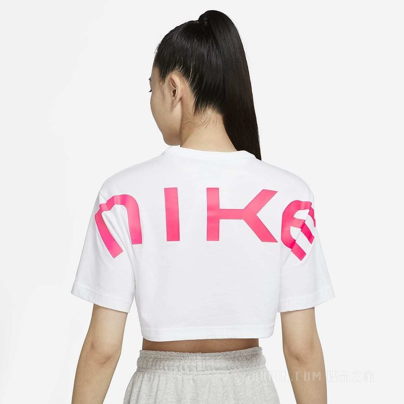 Nike Sportswear 女子系带短袖上衣